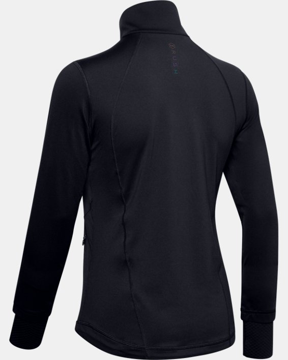Veste UA RUSH™ Full Zip pour femme, Black, pdpMainDesktop image number 6